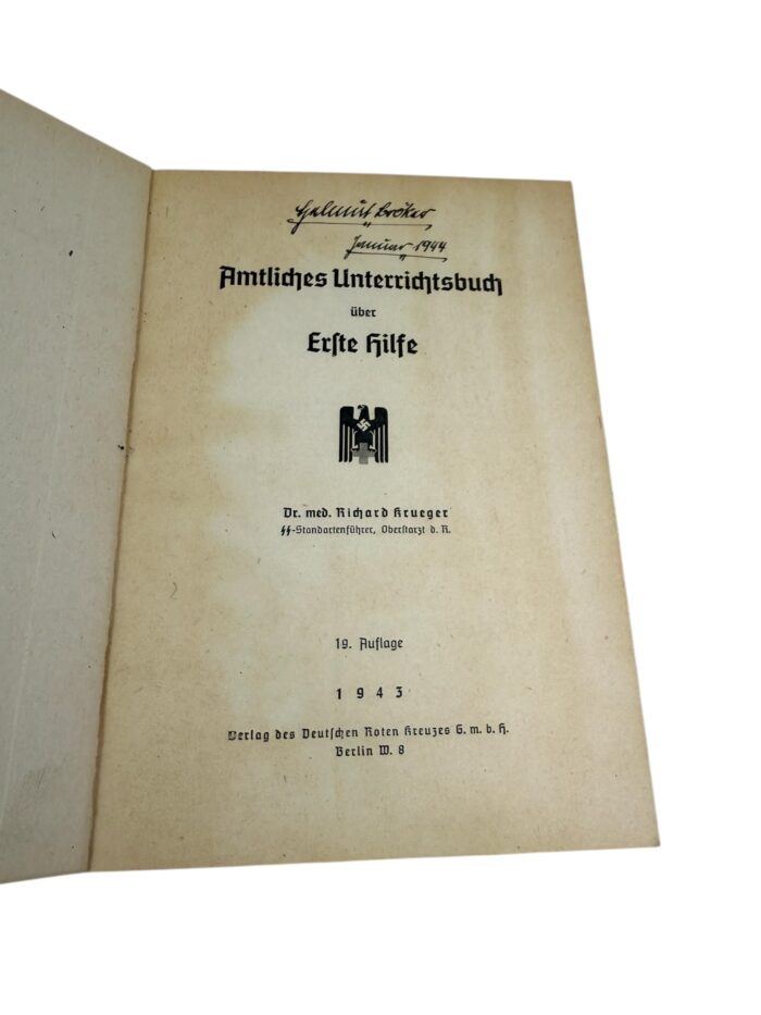 Duits WO2 DRK amtliches unterrichtsbuch - Afbeelding 2