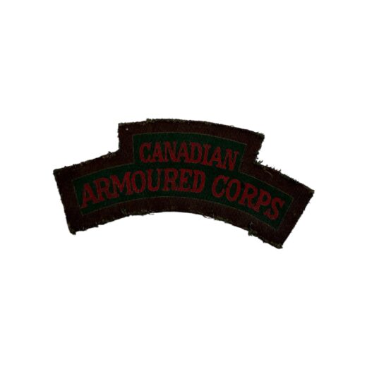 Canadese WO2 Canadian Armoured Corps titel