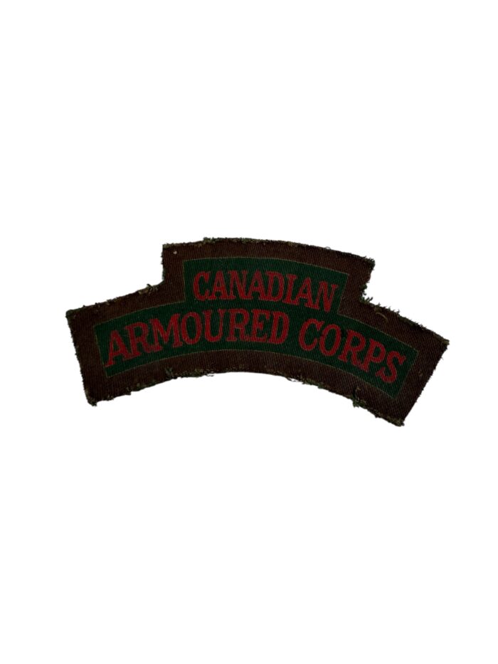 Canadese WO2 Canadian Armoured Corps titel - Afbeelding 2