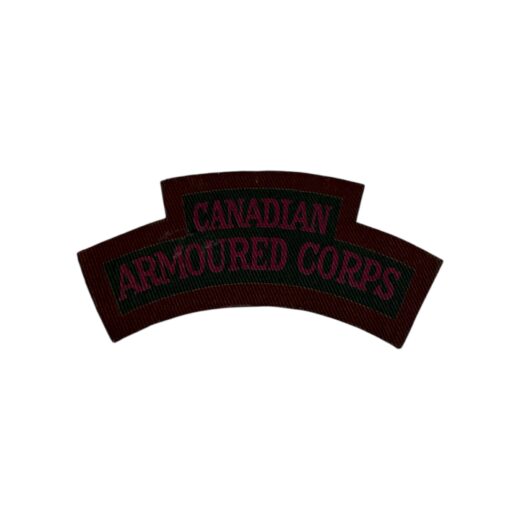 Canadese WO2 Canadian Armoured Corps titel