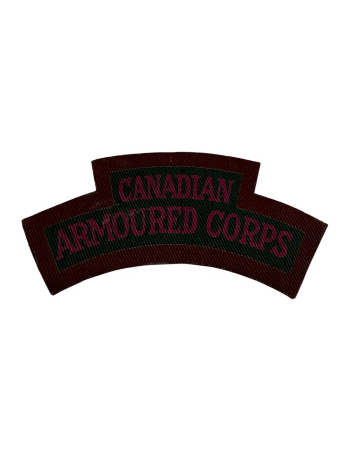 Canadese WO2 Canadian Armoured Corps titel - Afbeelding 2