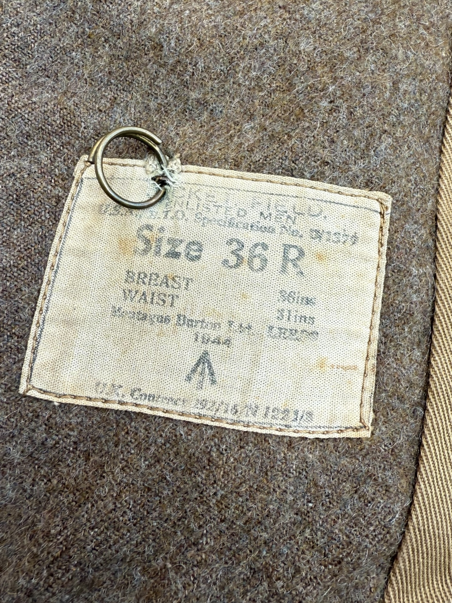 Amerikaanse WO2 ETO Field Jacket - Afbeelding 10