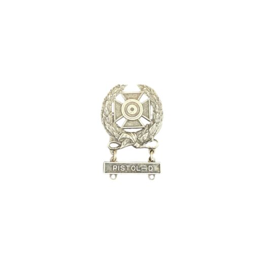 Amerikaanse WO2 Pistol-D Expert Marksman Badge