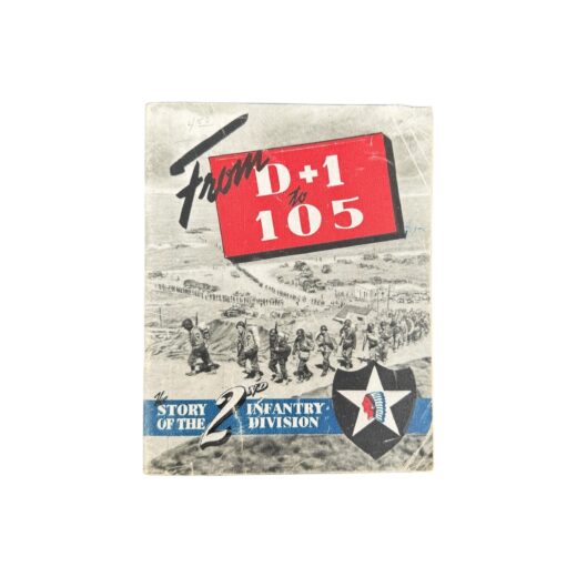Amerikaans WO2 2nd Infantry Division boekje