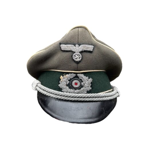 Duitse WO2 Wehrmacht Infanterie Officiers Schirmmütze