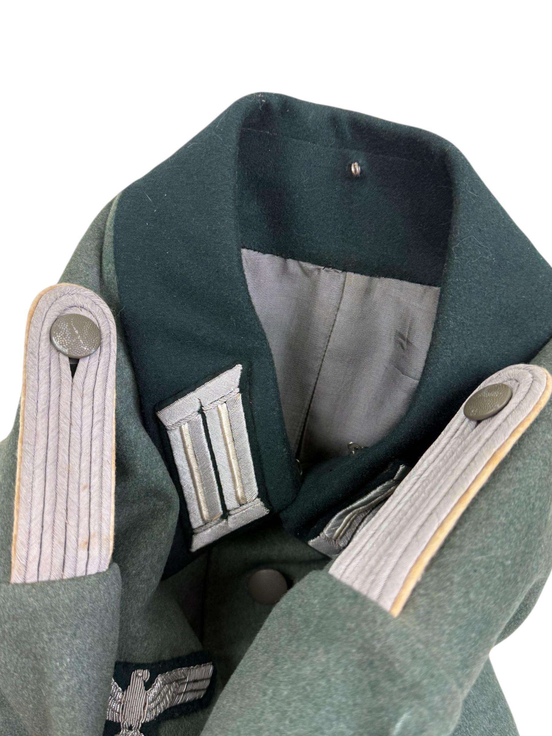 Duitse WO2 Heer Infanterie officiersjas - Afbeelding 9