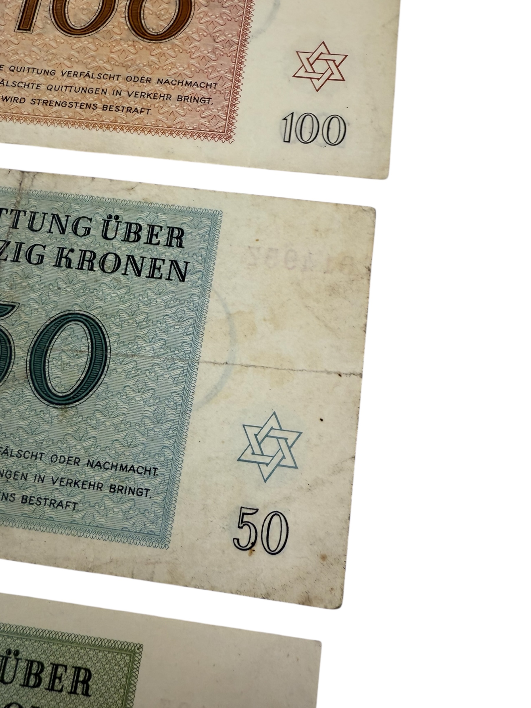 Duitse WO2 Theresienstadt biljetten - Afbeelding 7