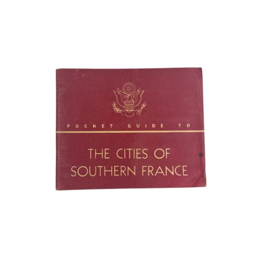 Amerikaanse WO2 Pocket Guide Southern France