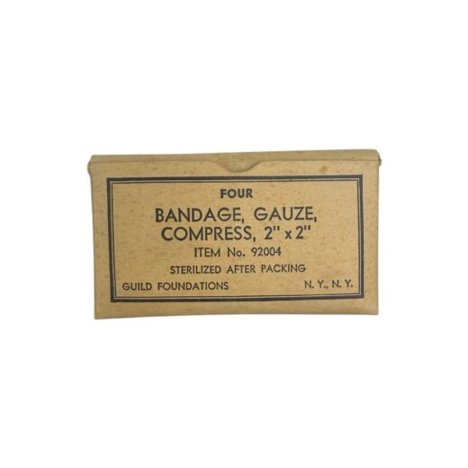 Amerikaanse WO2 Gauze Bandage Compressed