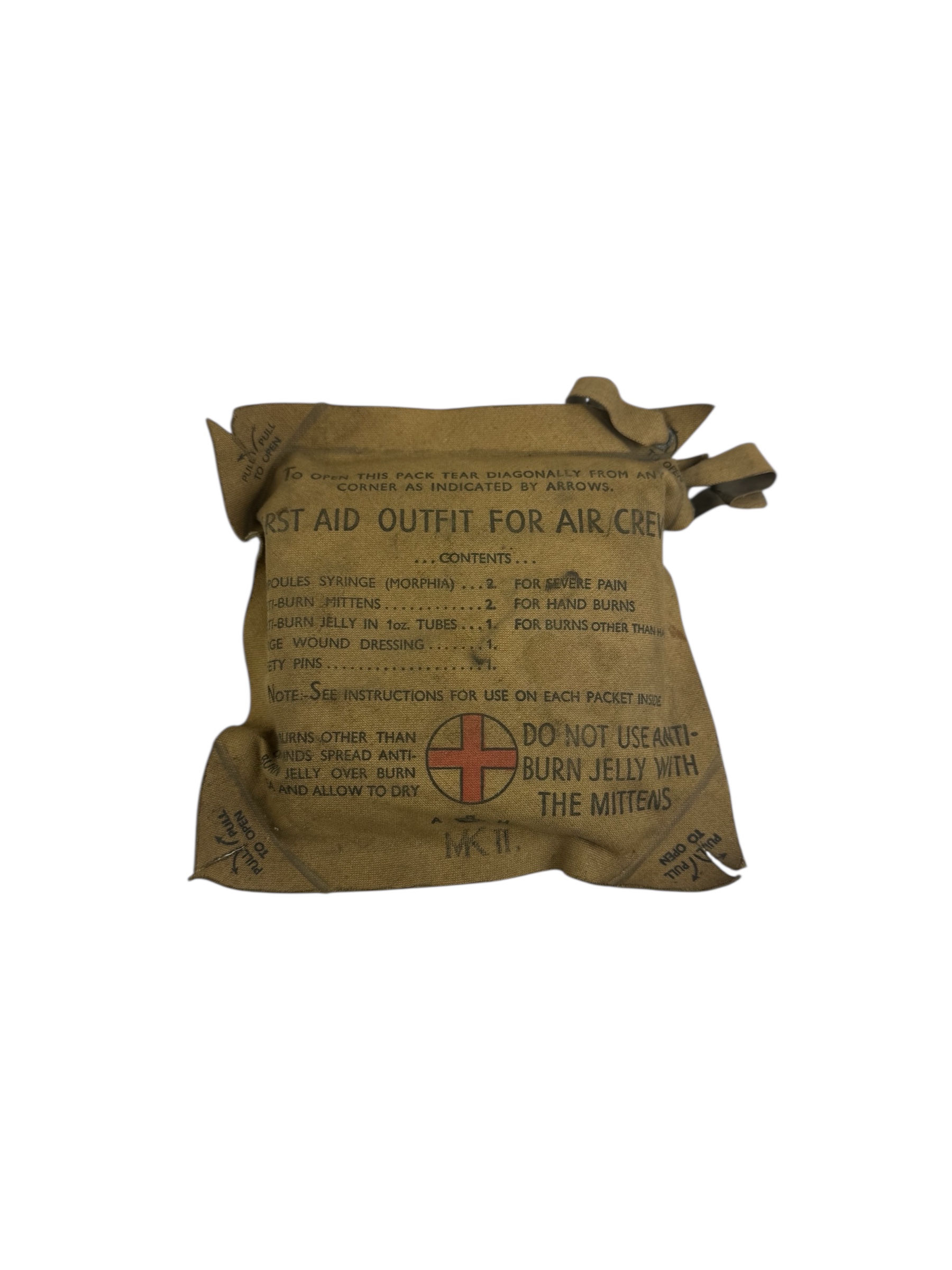 Engelse WO2 RAF First Aid Outfit for Air Crew