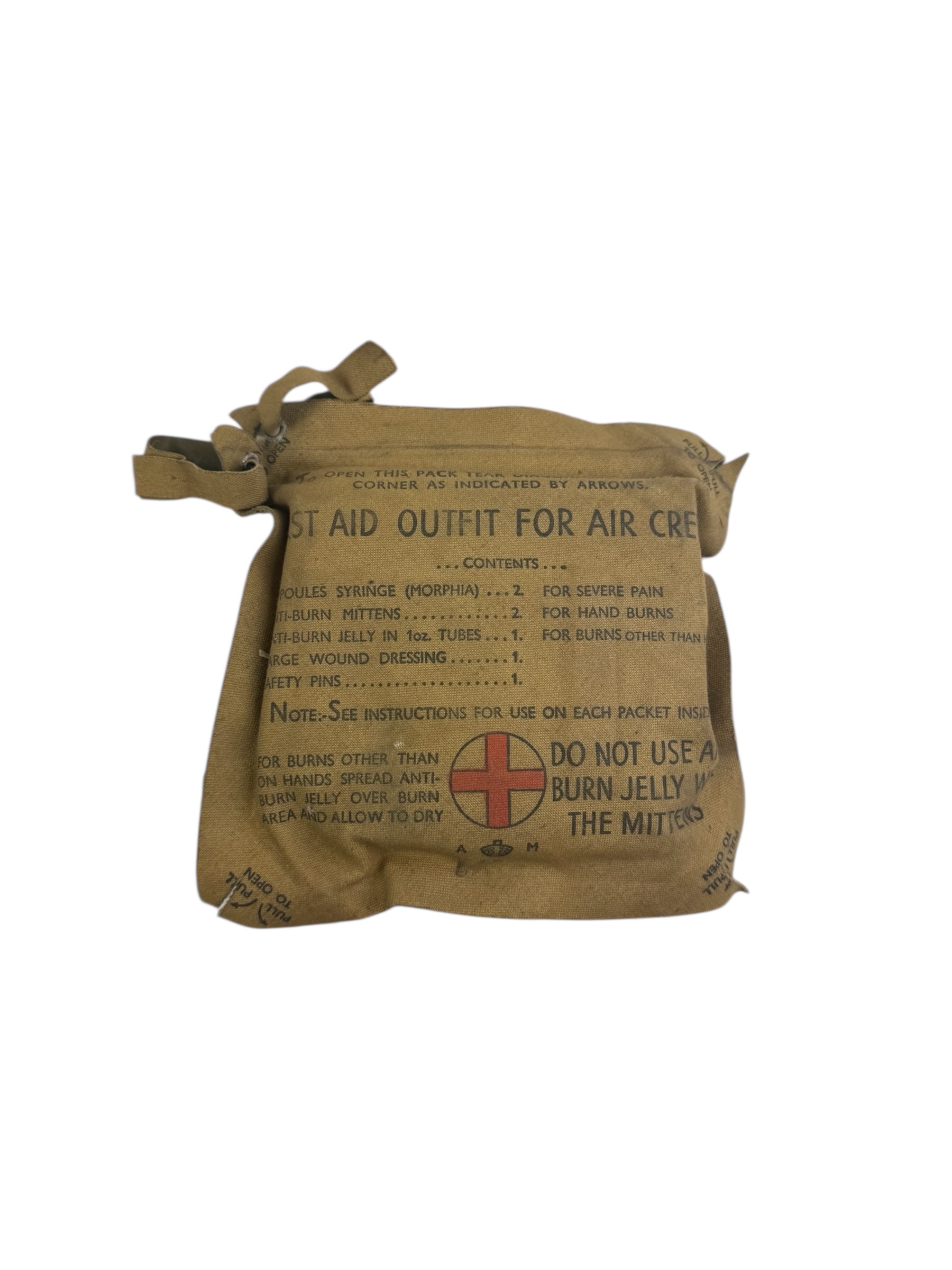 Engelse WO2 RAF First Aid Outfit for Air Crew - Afbeelding 2
