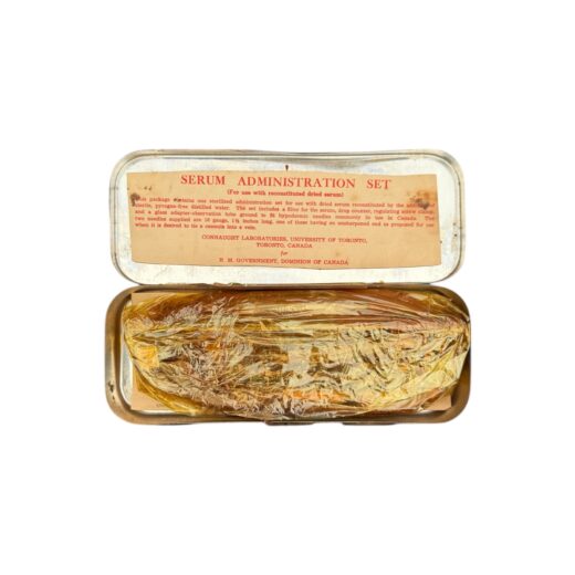 Canadese WO2 bloedtransfusiekit