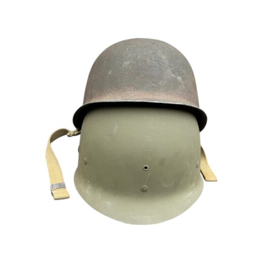Amerikaanse WO2 M1 front seam fixed bale helm Capac