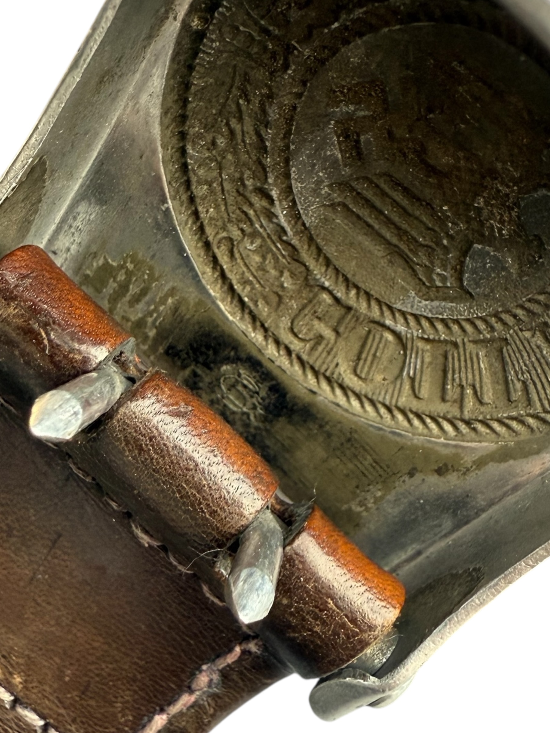 Duits WO2 Wehrmacht koppelslot & tab - Afbeelding 3