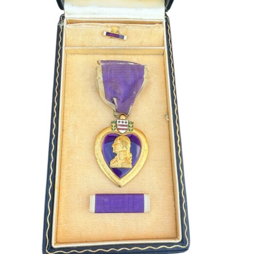 Amerikaanse WO2 Battle of the Bulge KIA Purple Heart