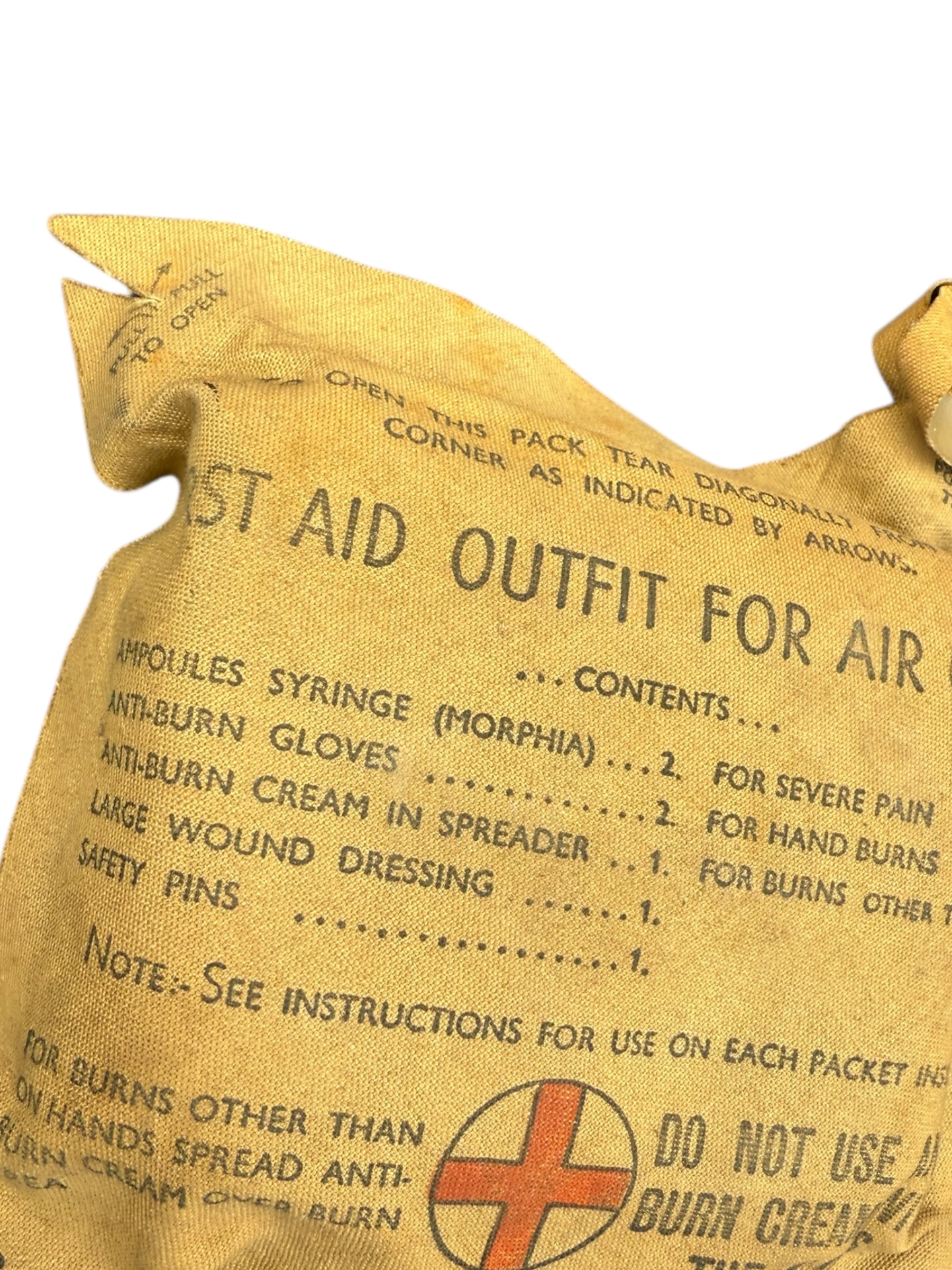 Engelse WO2 RAF First Aid Outfit for Air Crew - Afbeelding 10