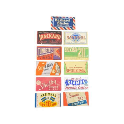 Diverse WO2 scheermesjes