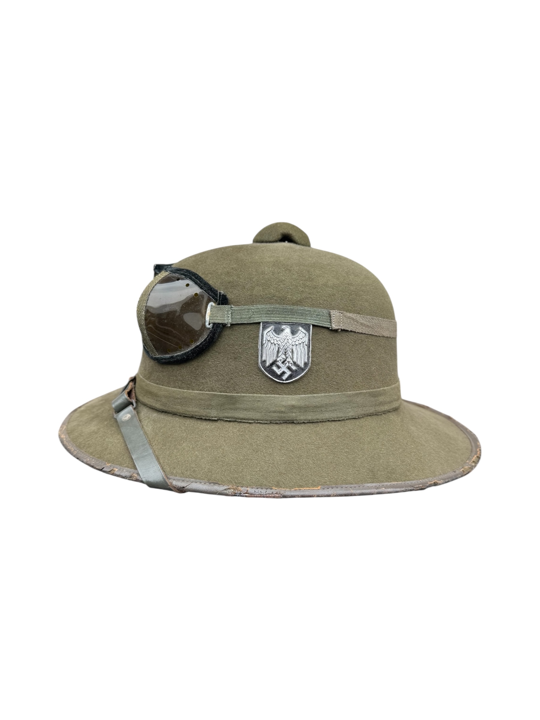 Duitse WO2 tropenhelm - Afbeelding 3