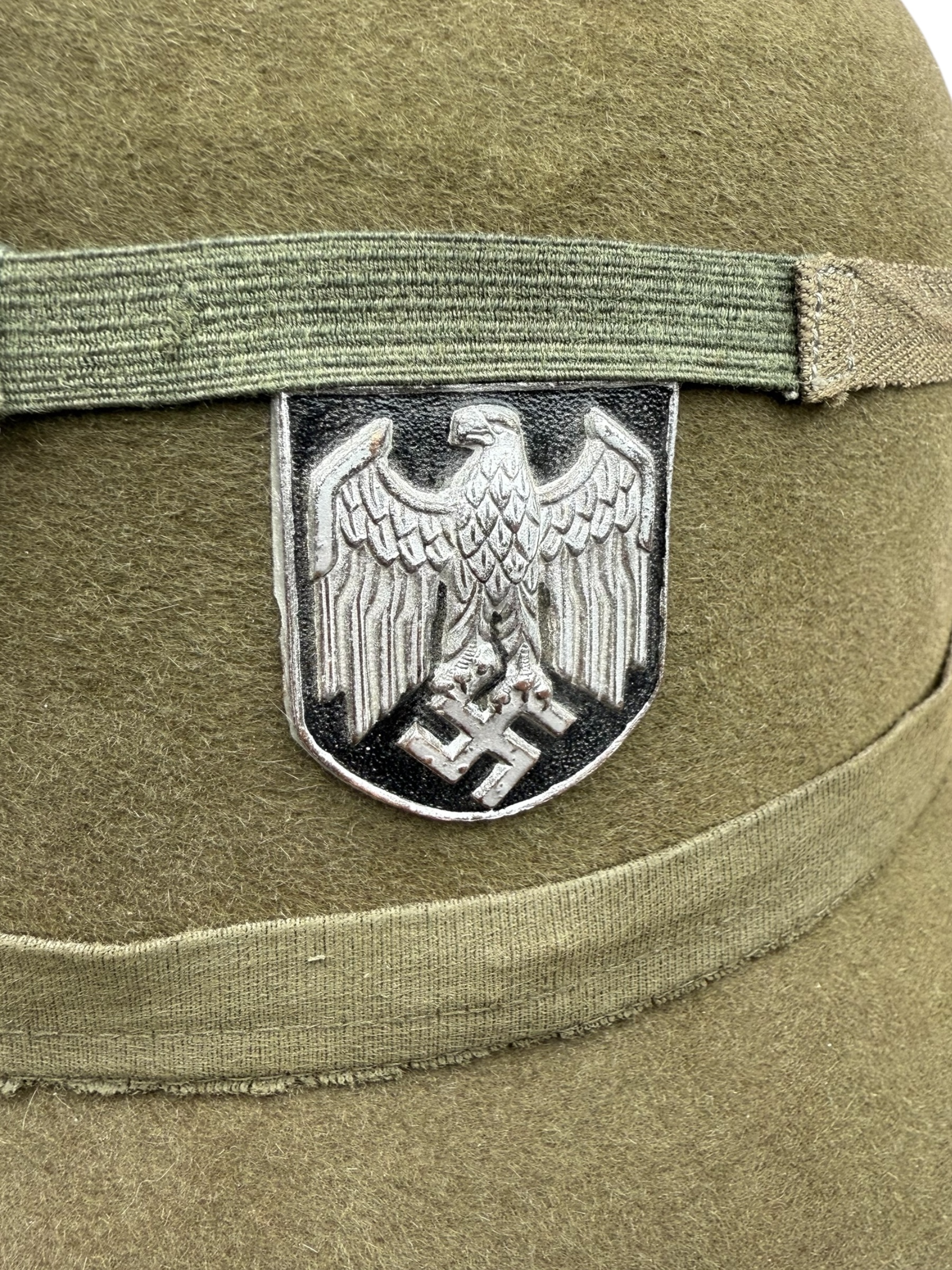 Duitse WO2 tropenhelm - Afbeelding 4