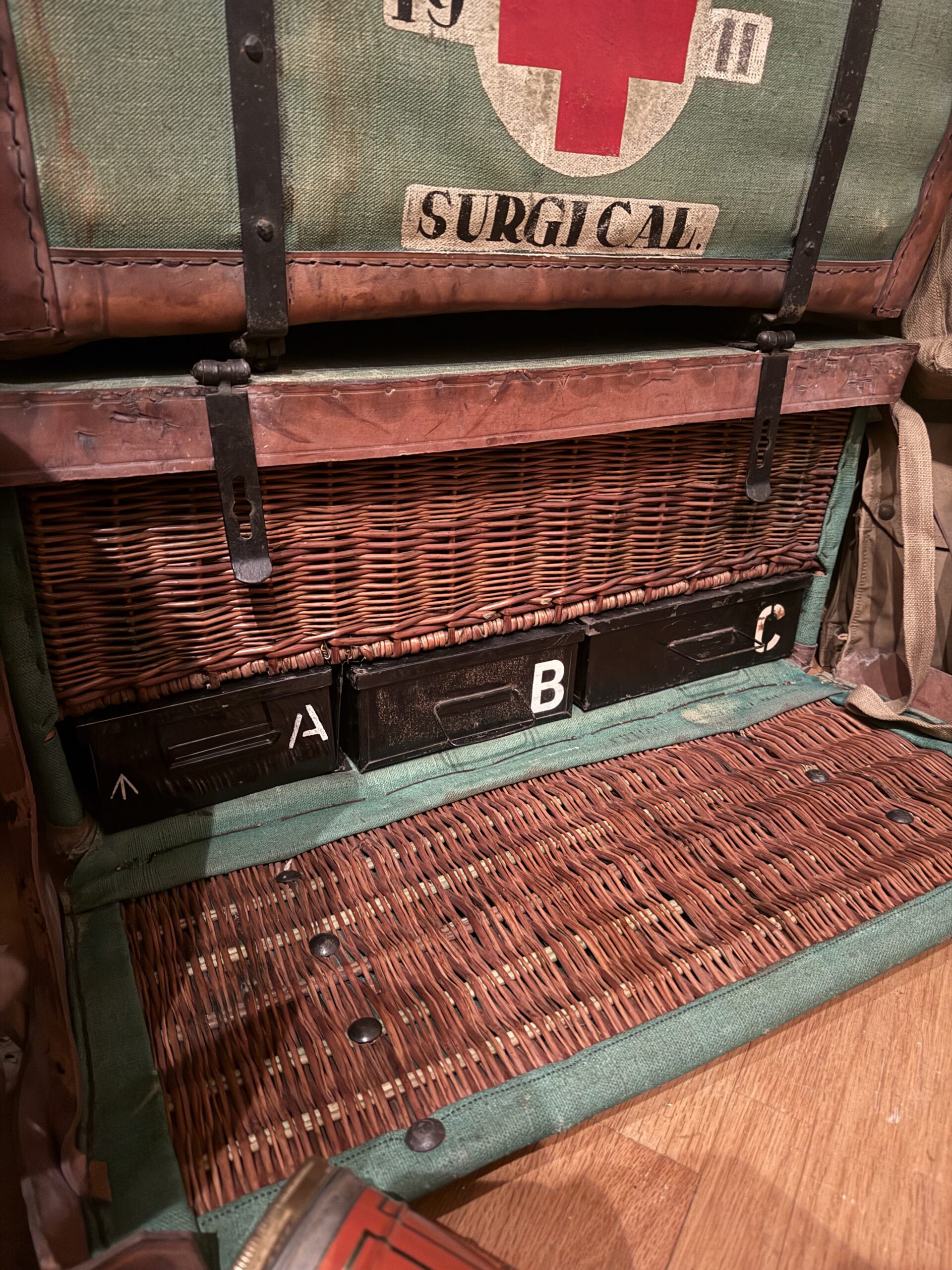 Engels WO2 Field Pannier blik B - Afbeelding 8