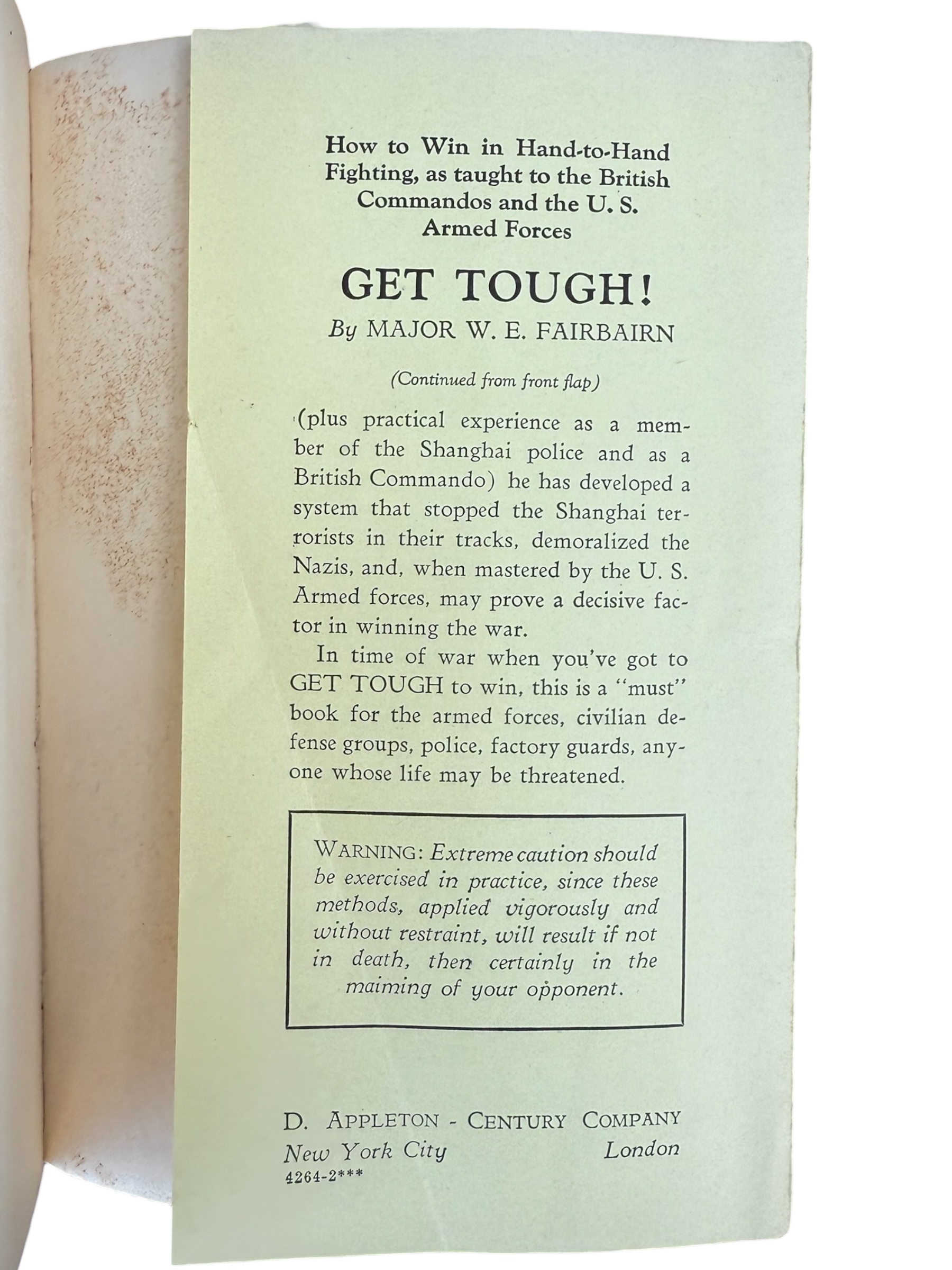 Amerikaans/Engels WO2 Fairbairn instructie boek - Afbeelding 9