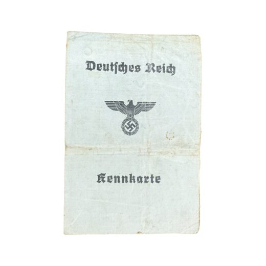 Duitse WO2 Kennkarte