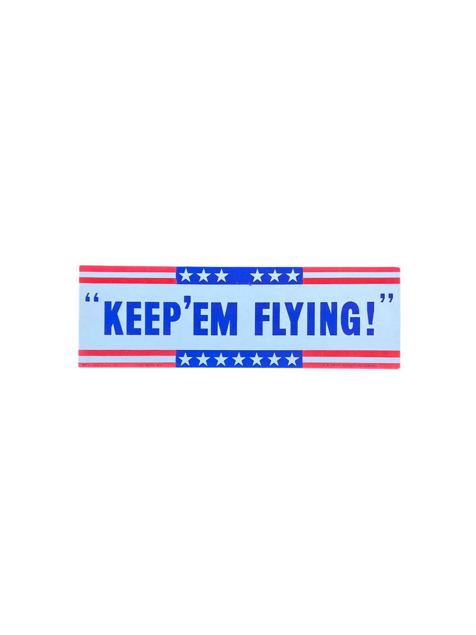 Amerikaans WO2 USAAF "Keep'em Flying!" bordje