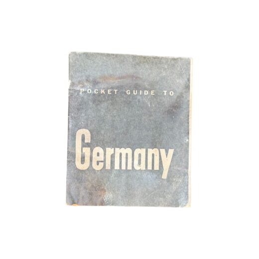 Amerikaanse WO2 Pocket Guide to Germany