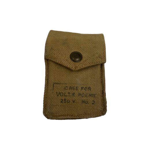 Engelse WO2 voltmeter pouch