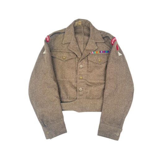 Engelse WO2 Coldstream Guards battledress