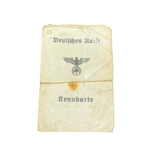 Duitse WO2 Kennkarte