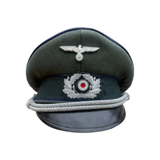 Duitse WO2 medische officiers Schirmmütze