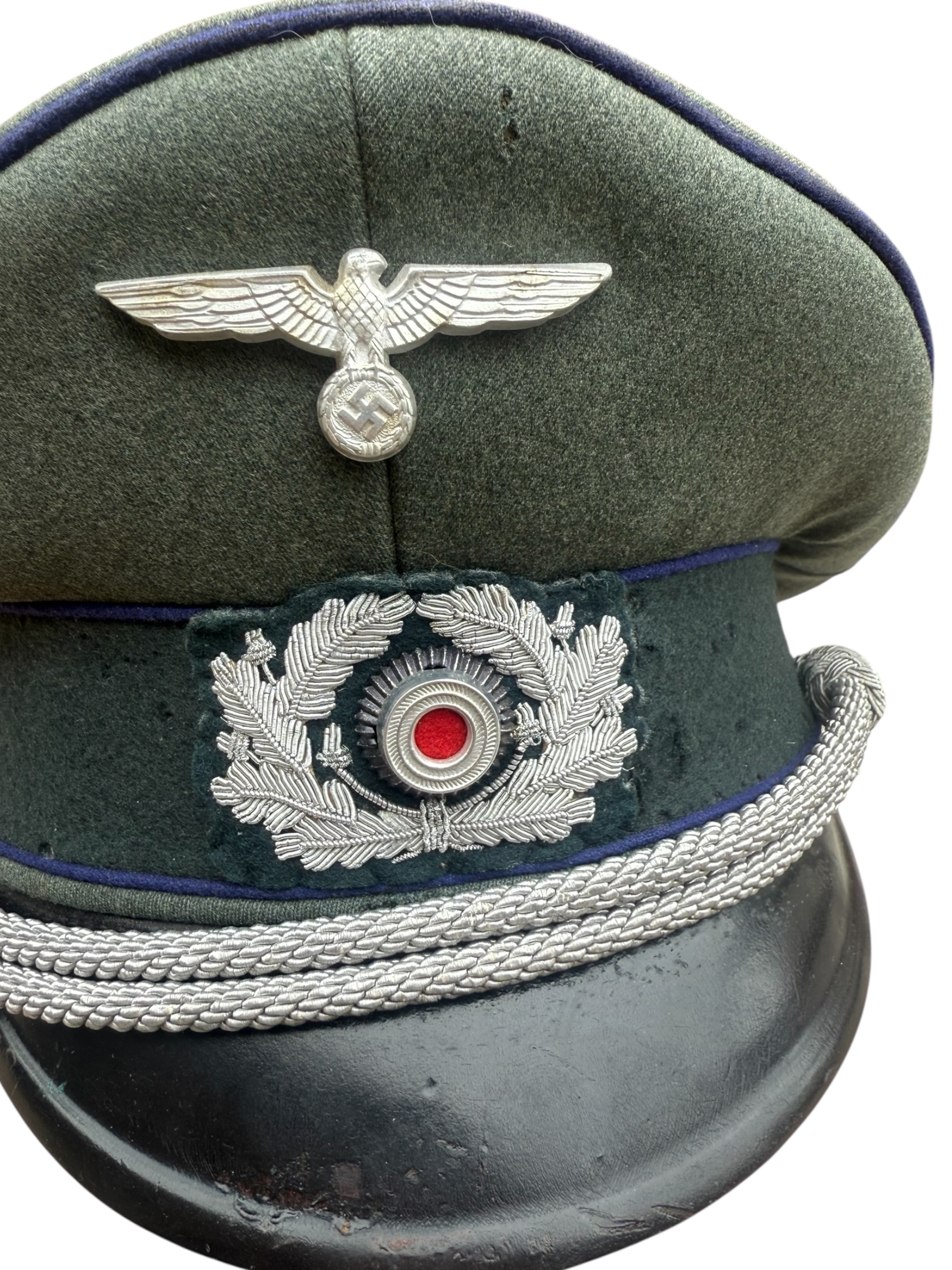 Duitse WO2 medische officiers Schirmmütze - Afbeelding 5