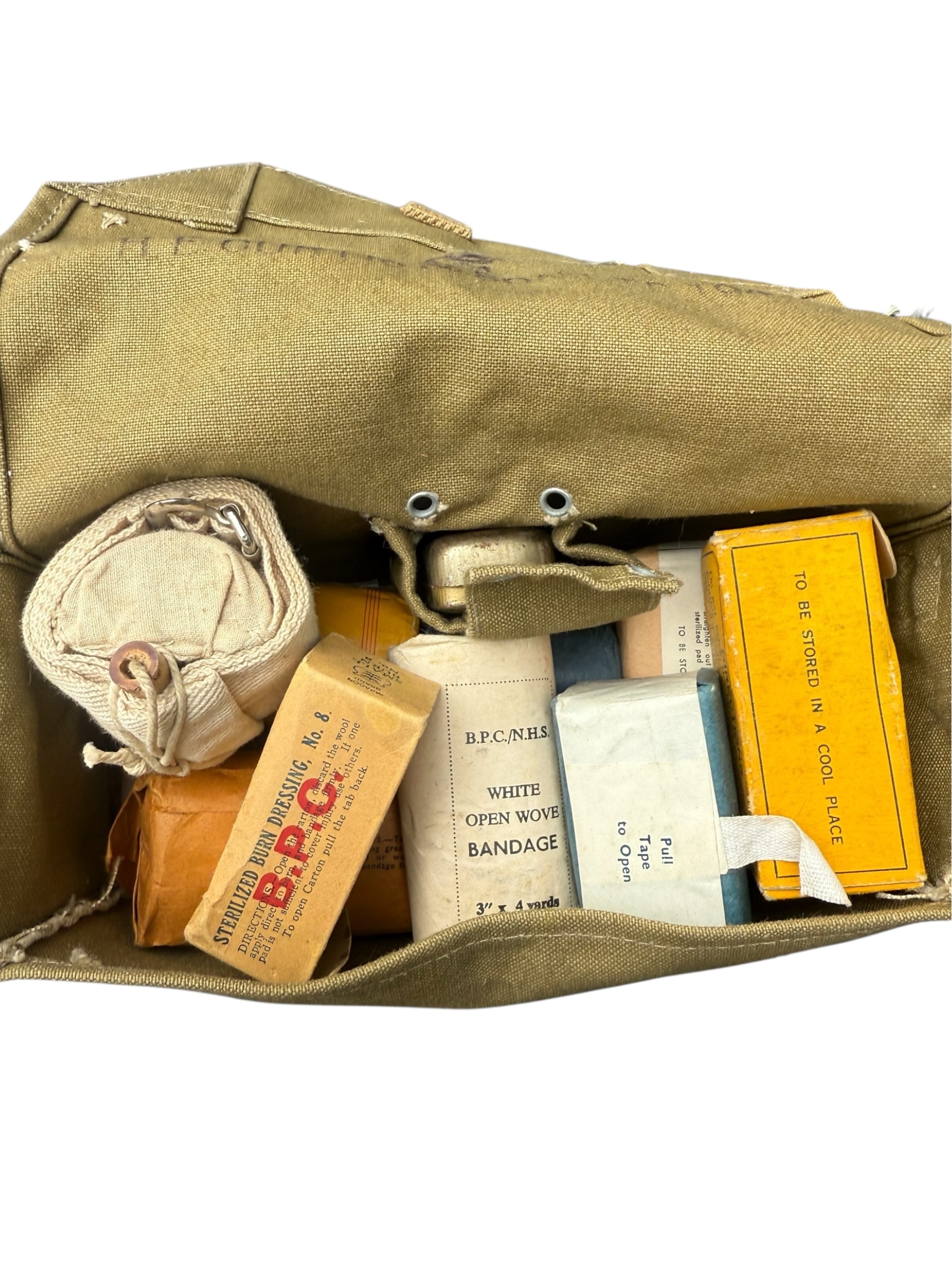 Engelse WO2 Aircraft First Aid Kit - Afbeelding 7
