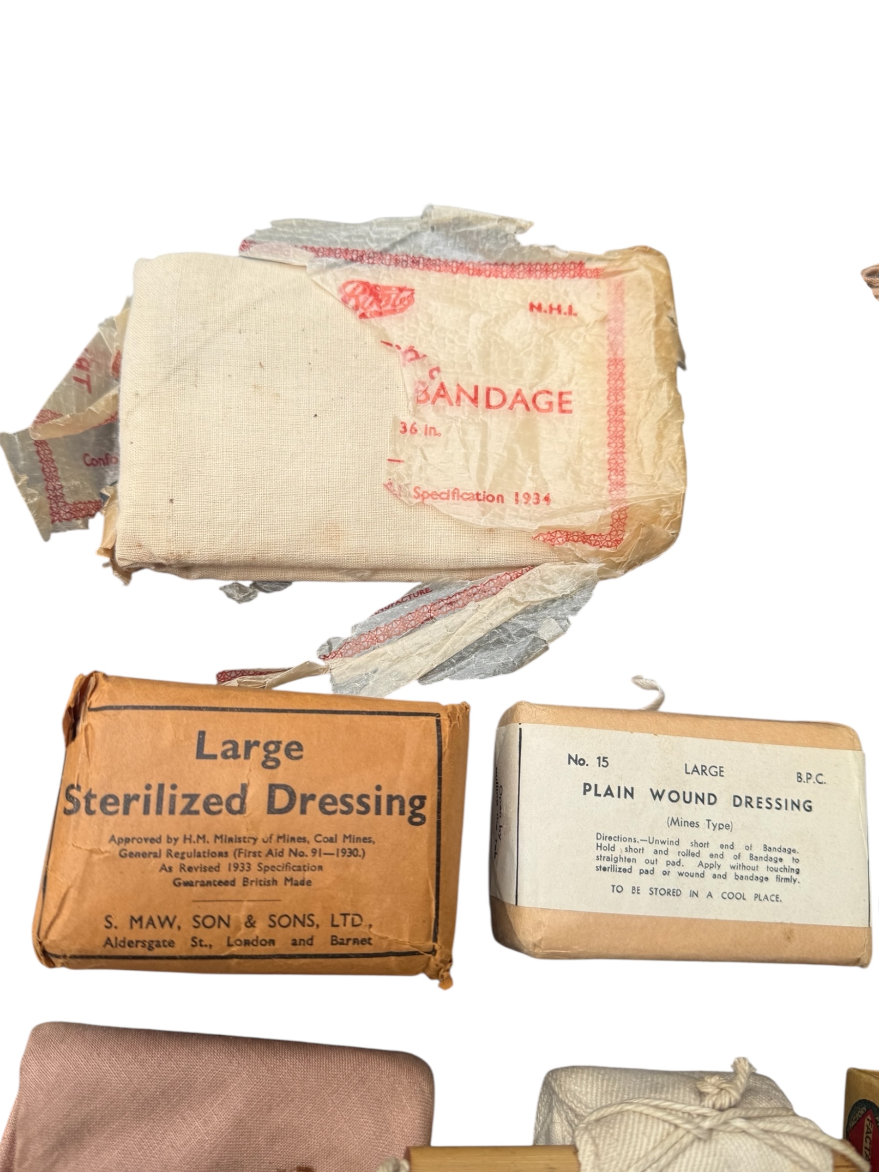 Engelse WO2 Aircraft First Aid Kit - Afbeelding 9