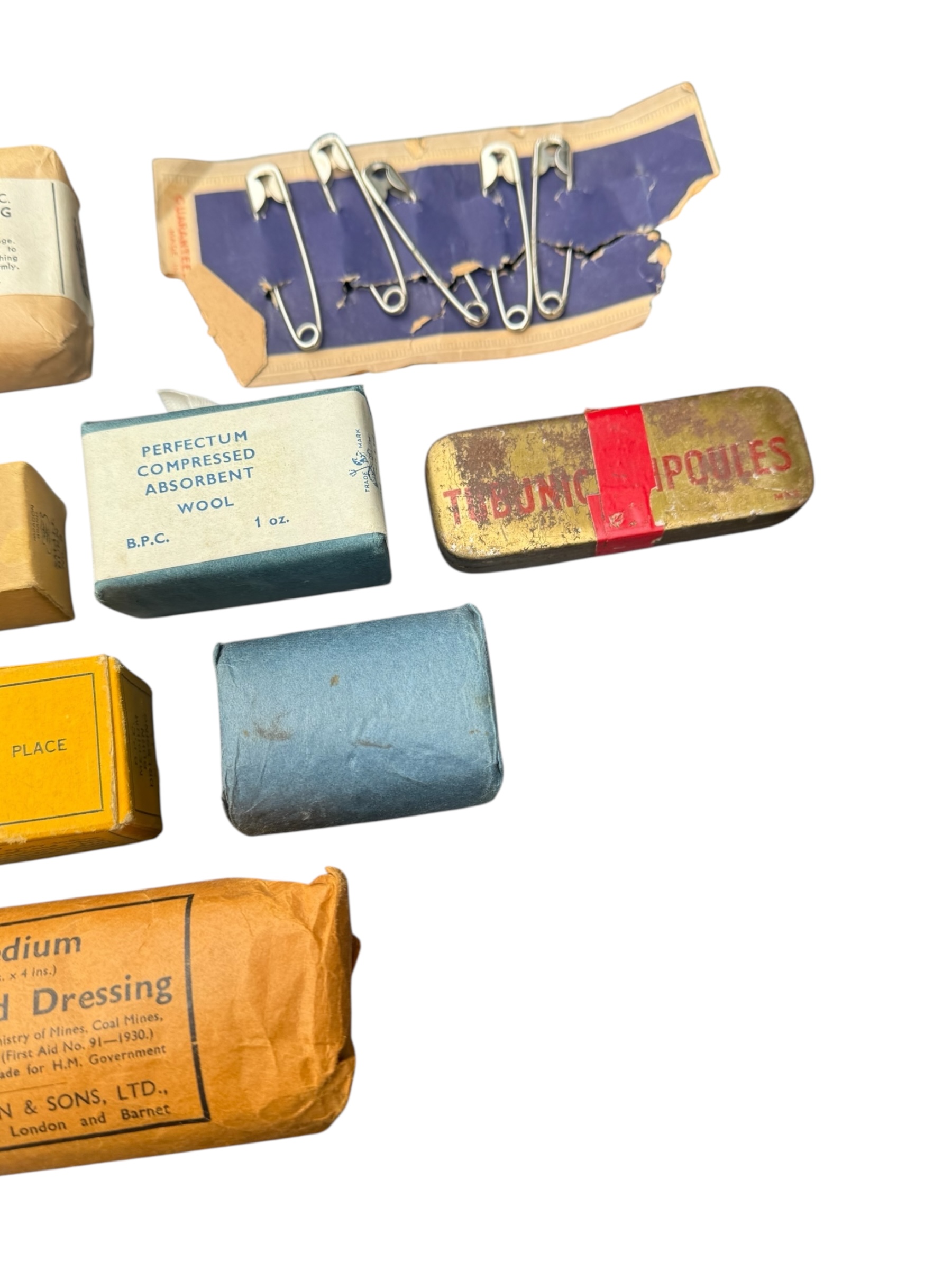 Engelse WO2 Aircraft First Aid Kit - Afbeelding 11
