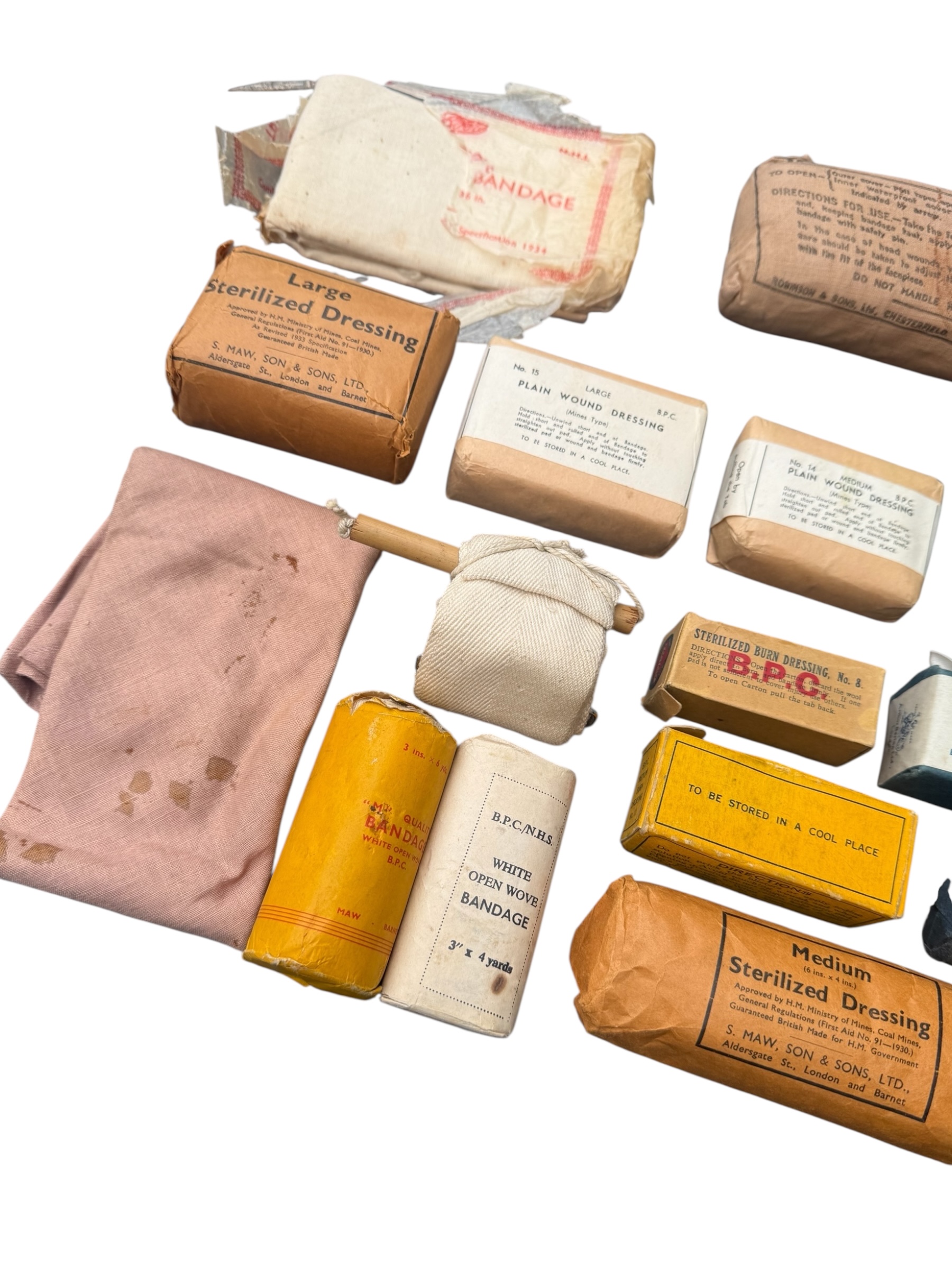 Engelse WO2 Aircraft First Aid Kit - Afbeelding 12