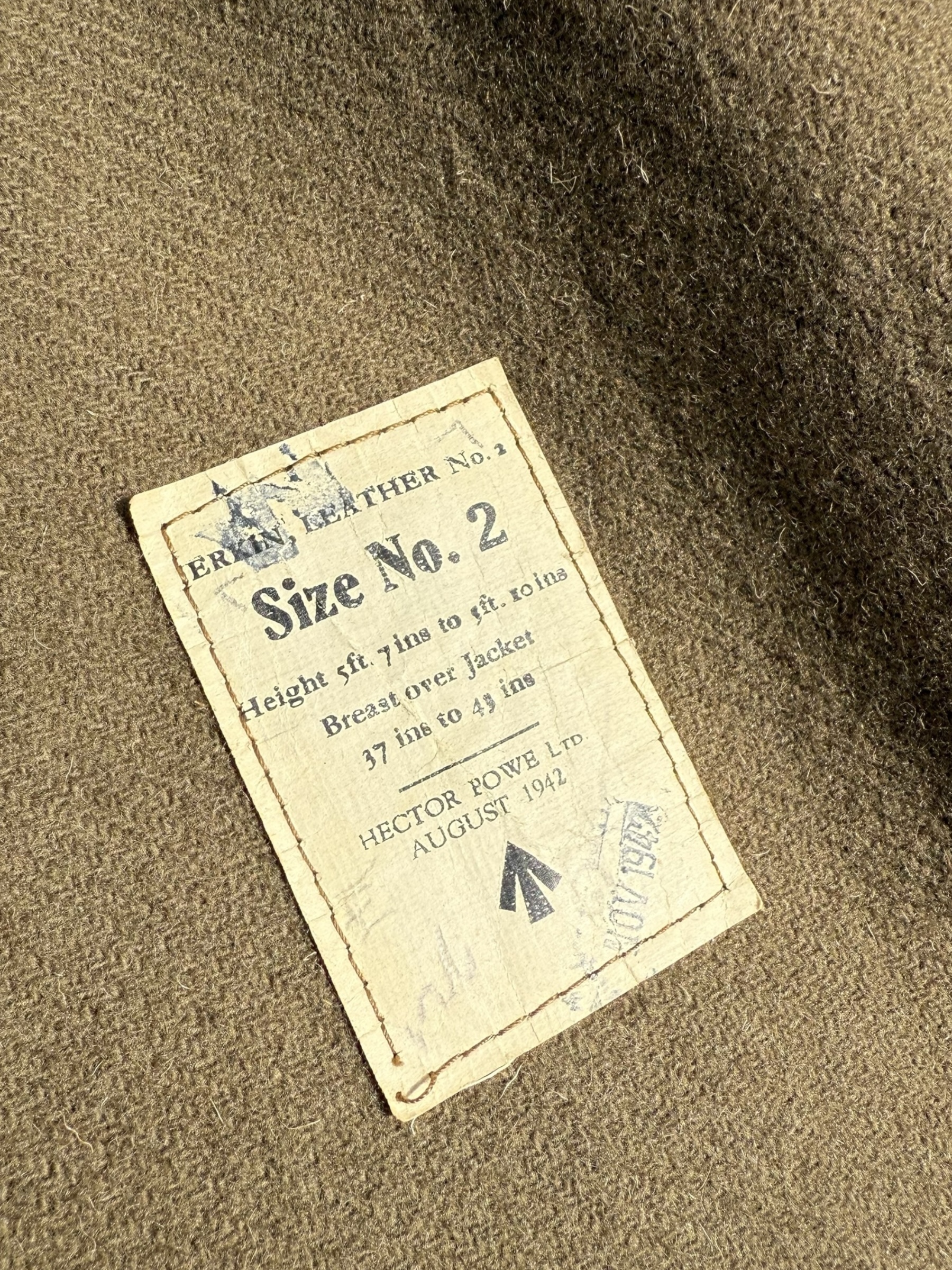 Engelse WO2 camouflage jerkin - Afbeelding 10