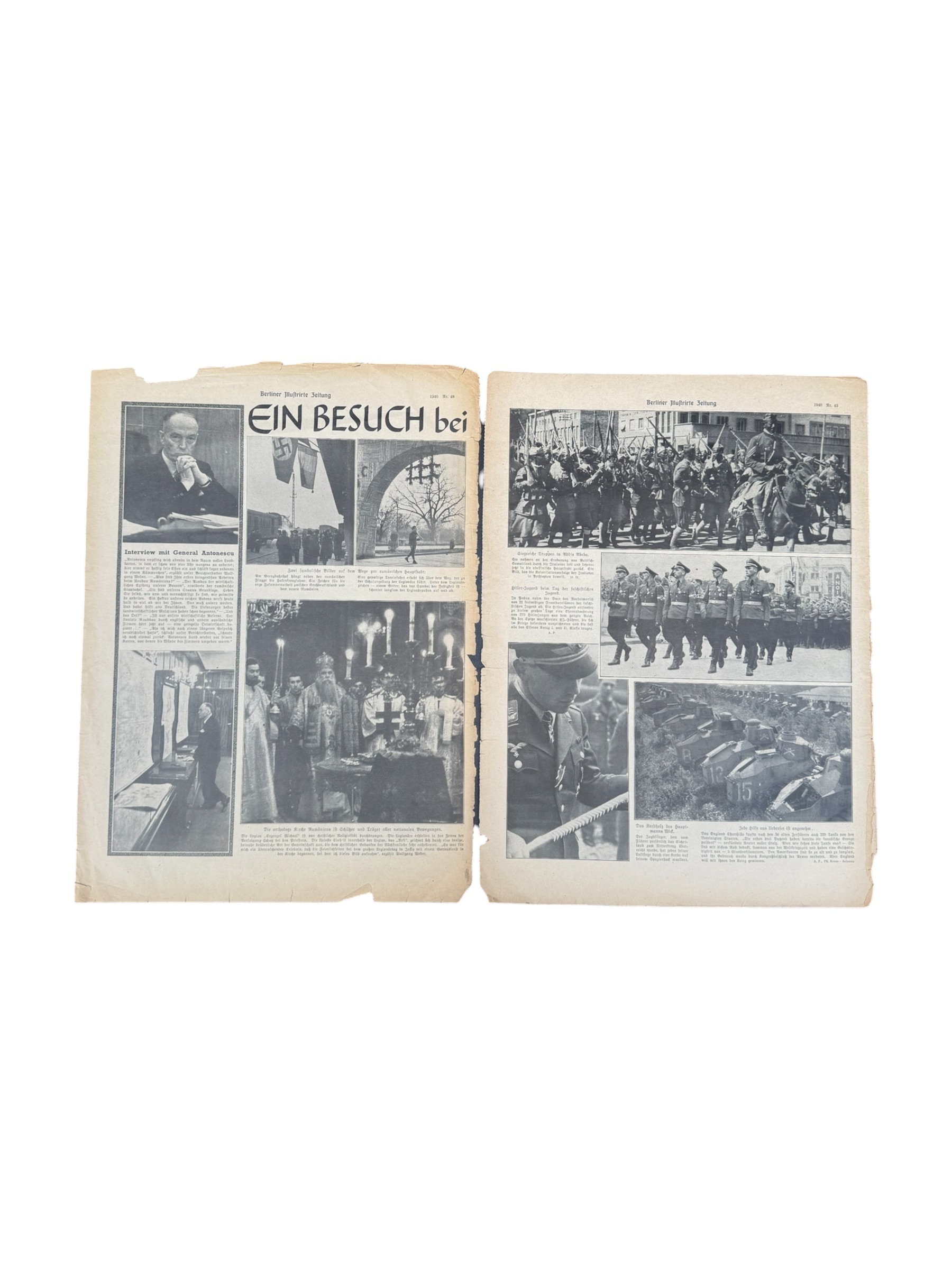 Duitse WO2 Berliner Illustrierte Zeitung - Afbeelding 2