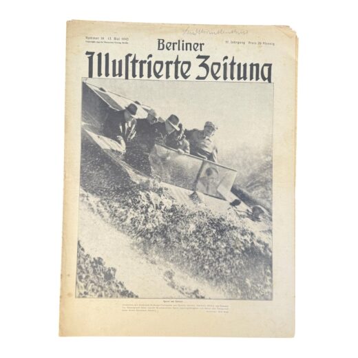 Duitse WO2 Berliner Illustrierte Zeitung