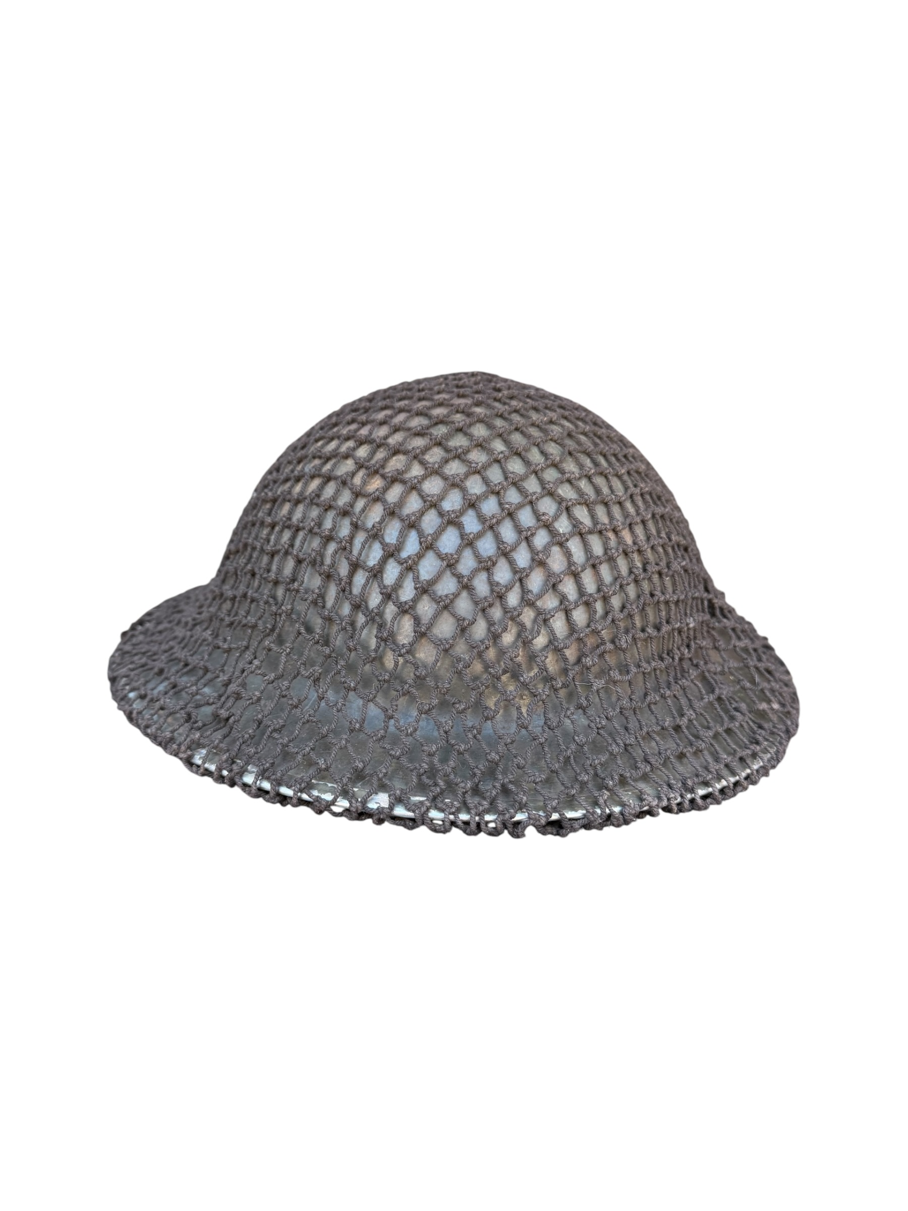Engelse WO2 helm met net - Afbeelding 2