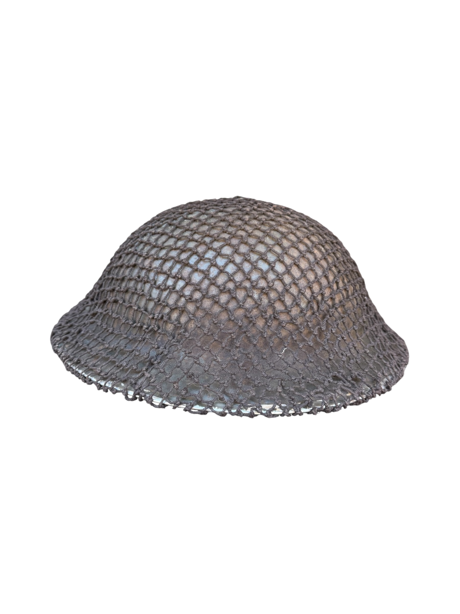 Engelse WO2 helm met net - Afbeelding 3