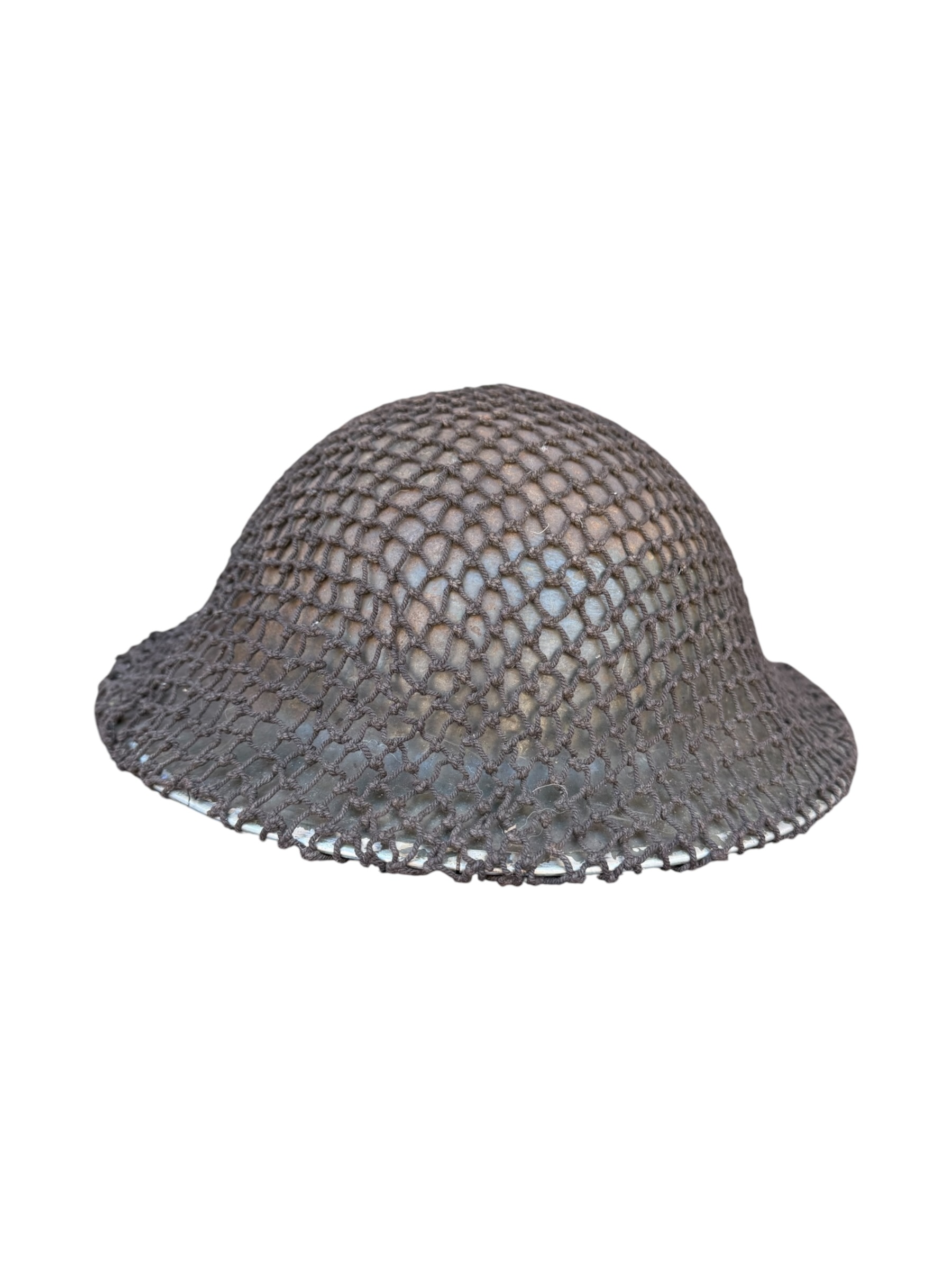 Engelse WO2 helm met net - Afbeelding 4
