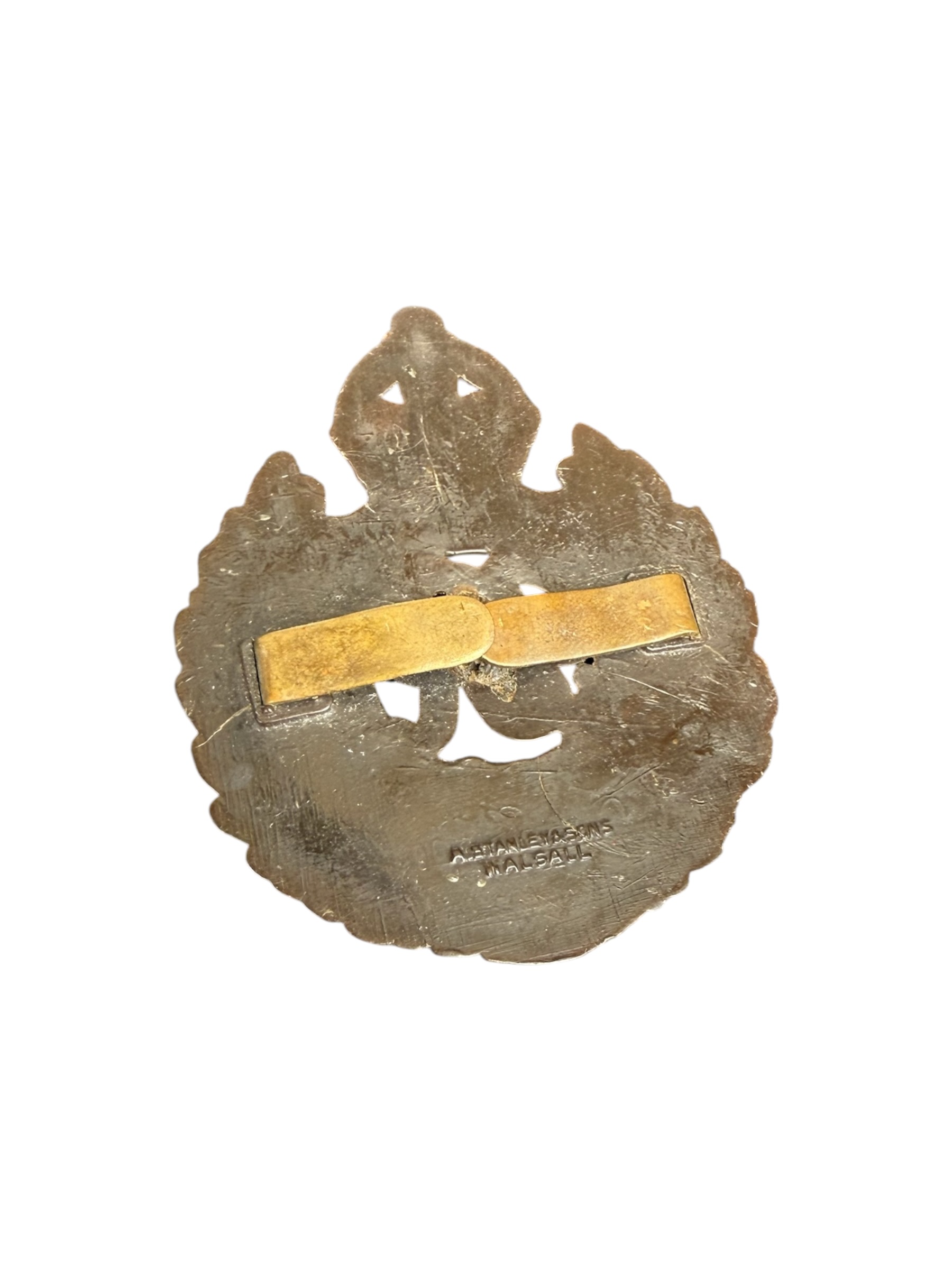 Engelse WO2 Royal Engineers cap badge - Afbeelding 4