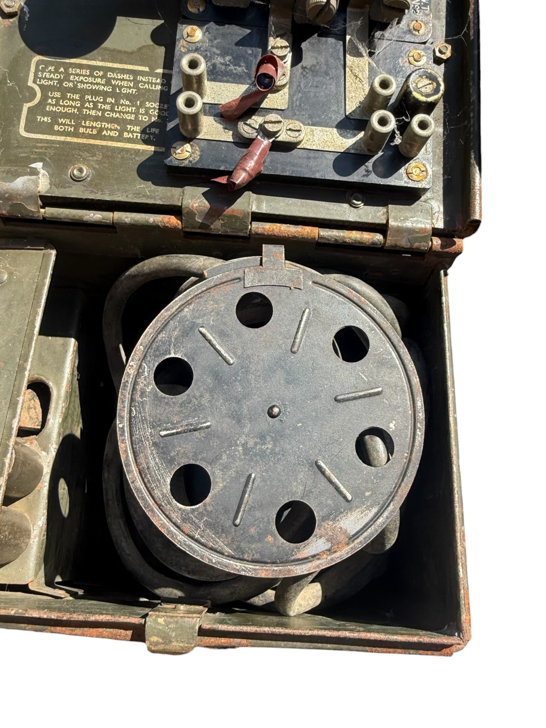 Engelse WO2 Signalling lamp - Afbeelding 6