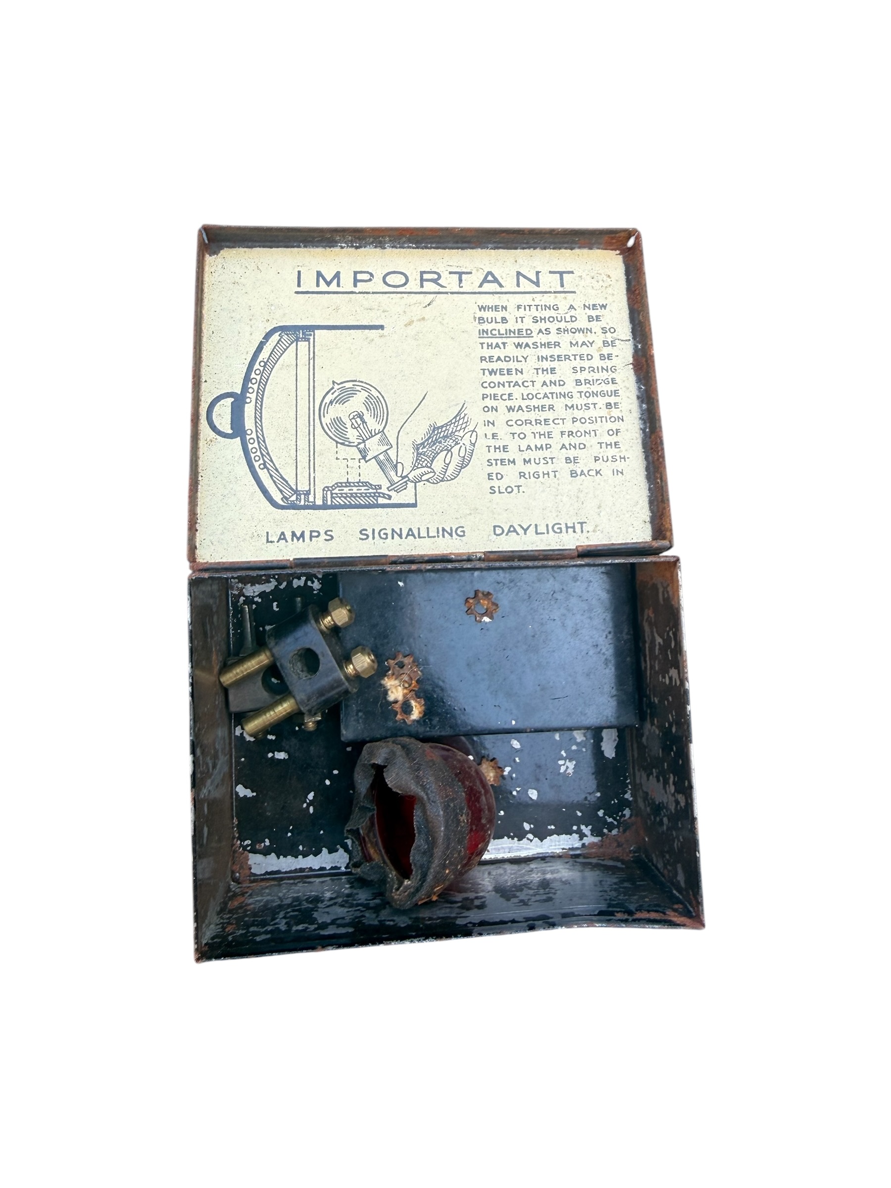 Engelse WO2 Signalling lamp - Afbeelding 10