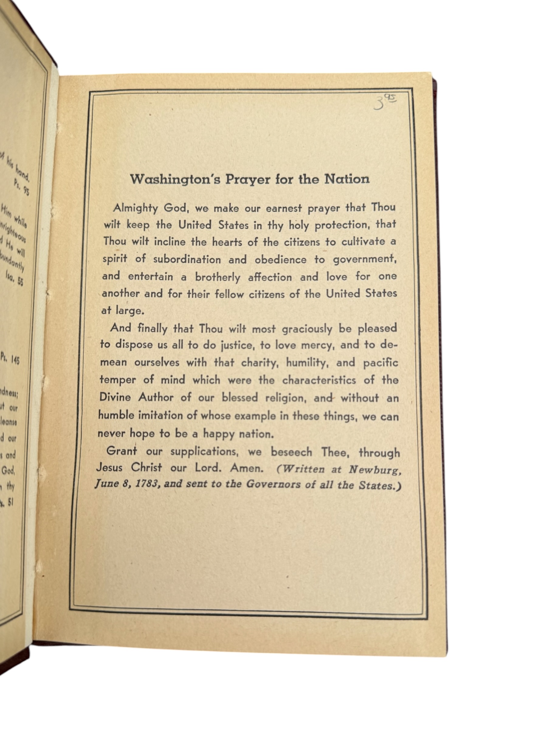 Amerikaanse WO2 Song & Service Book - Afbeelding 2