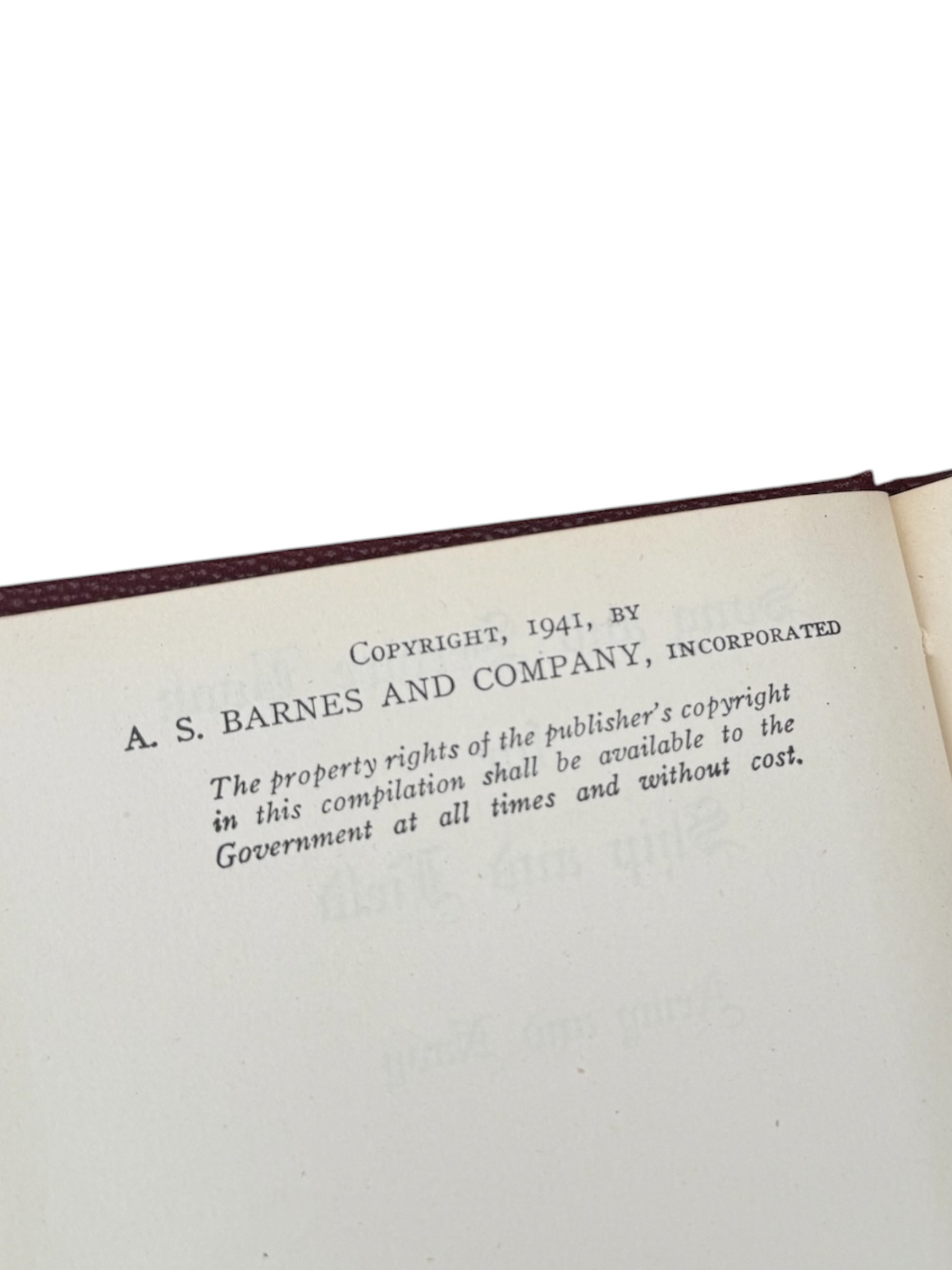 Amerikaanse WO2 Song & Service Book - Afbeelding 4