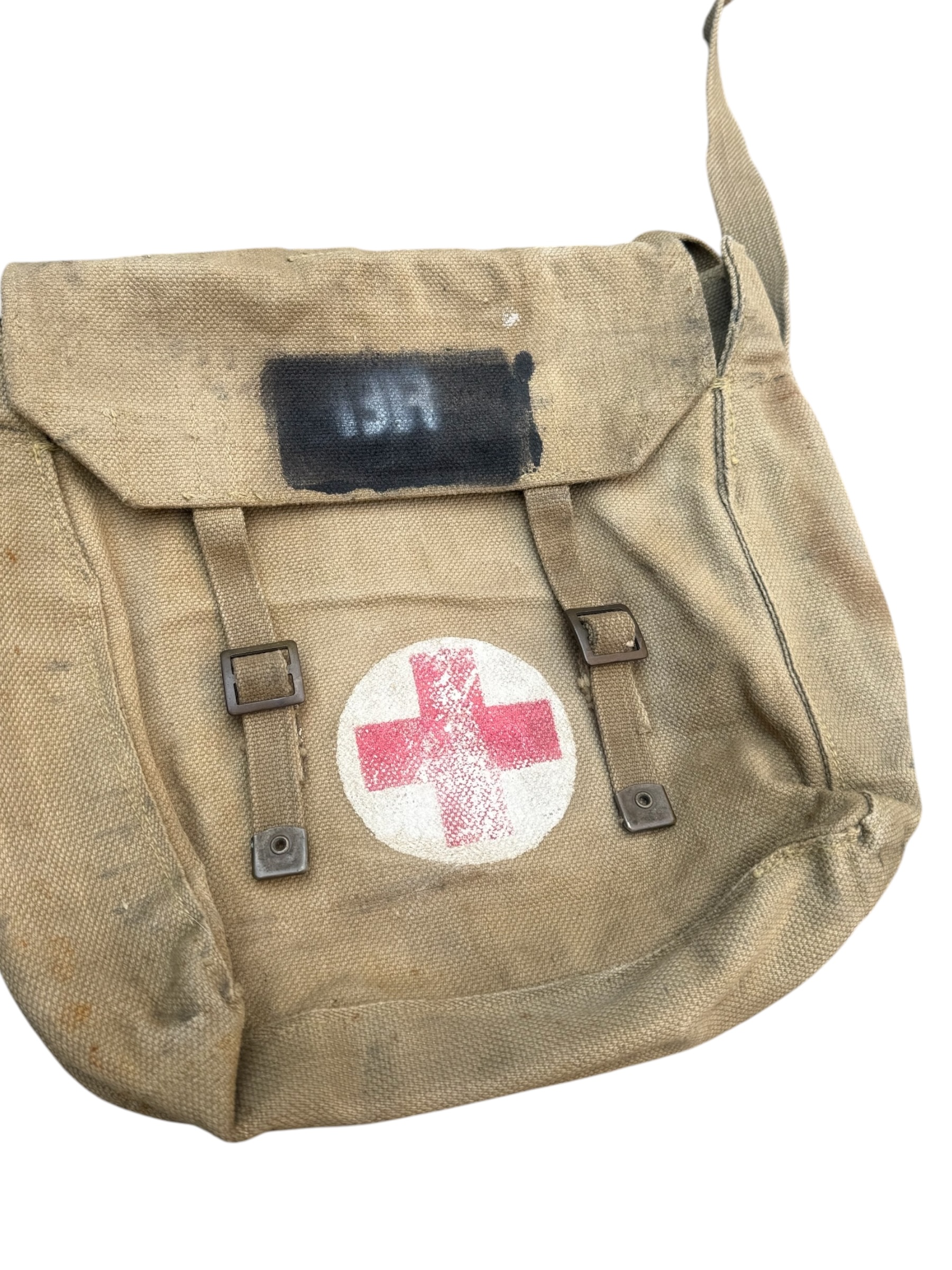 Engelse WO2 RAMC Surgical Haversack - Afbeelding 2