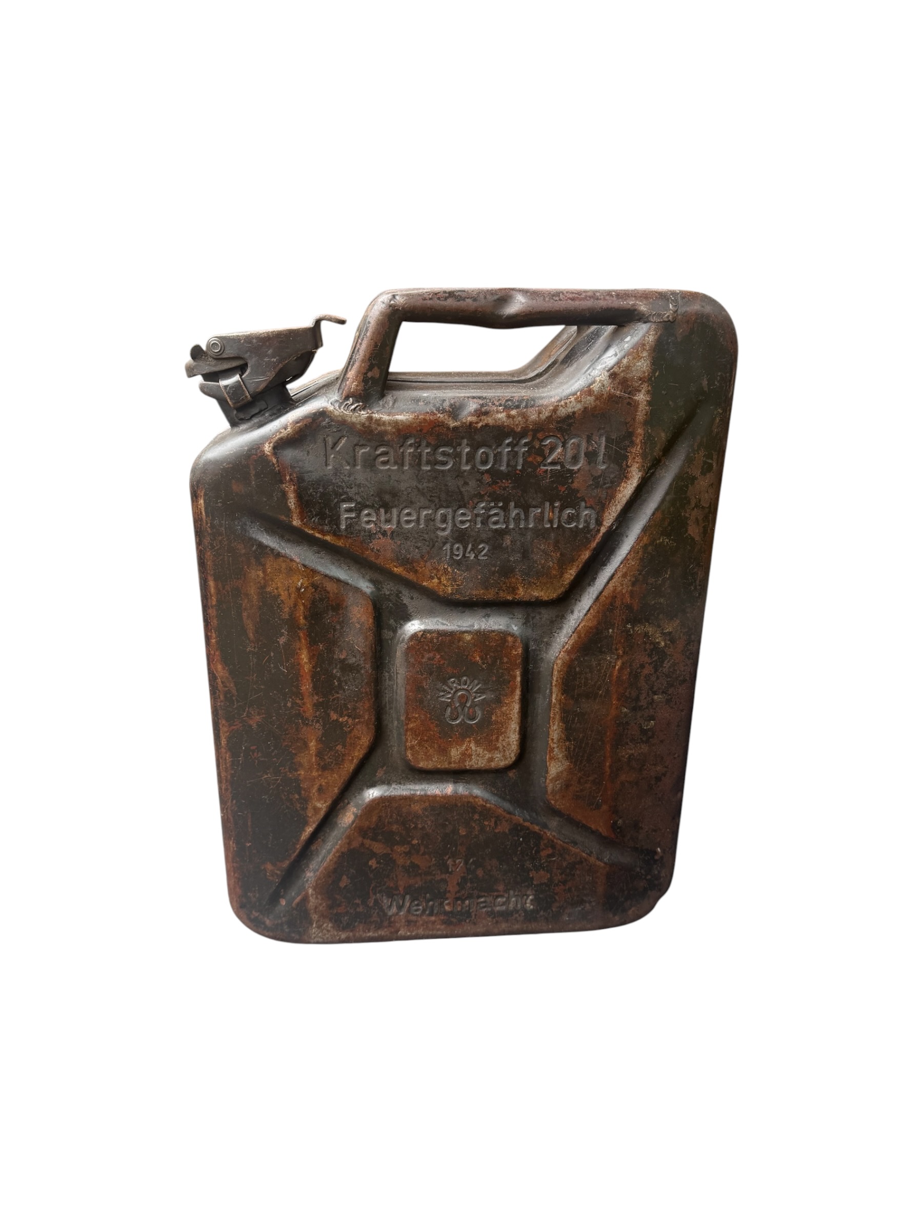 Duitse WO2 Wehrmacht jerrycan